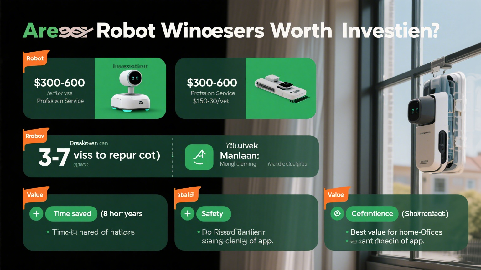 Les robots nettoyeurs de vitres valent-ils l’investissement ?
