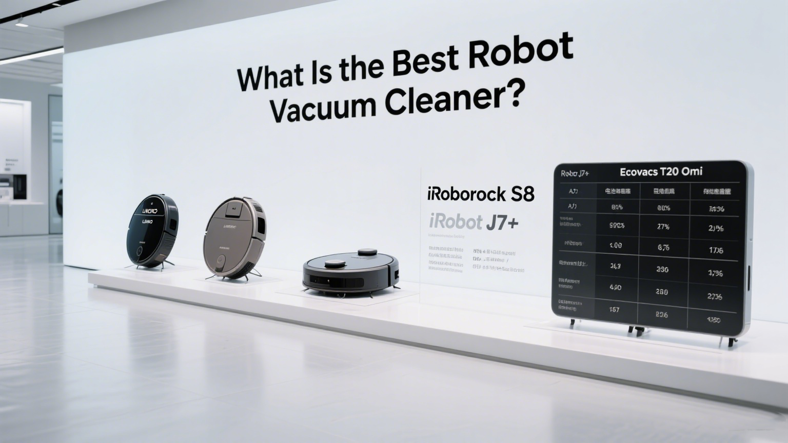 Quel est le meilleur aspirateur robot ?
