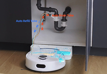 Comment installer une conduite d’eau pour un robot nettoyeur ?