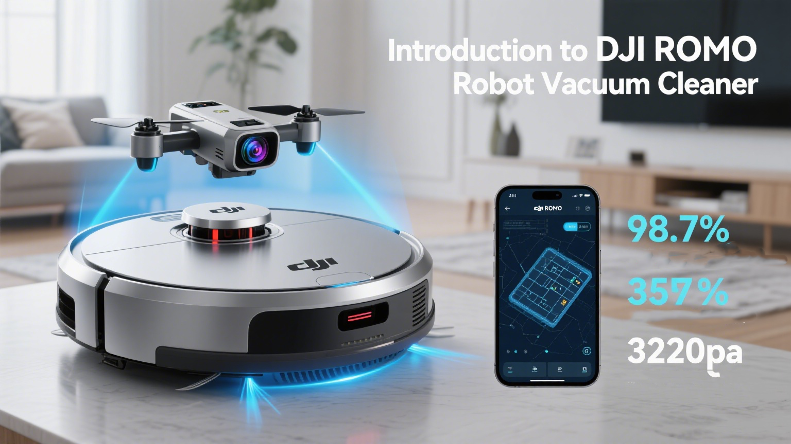Introduction au robot aspirateur DJI ROMO