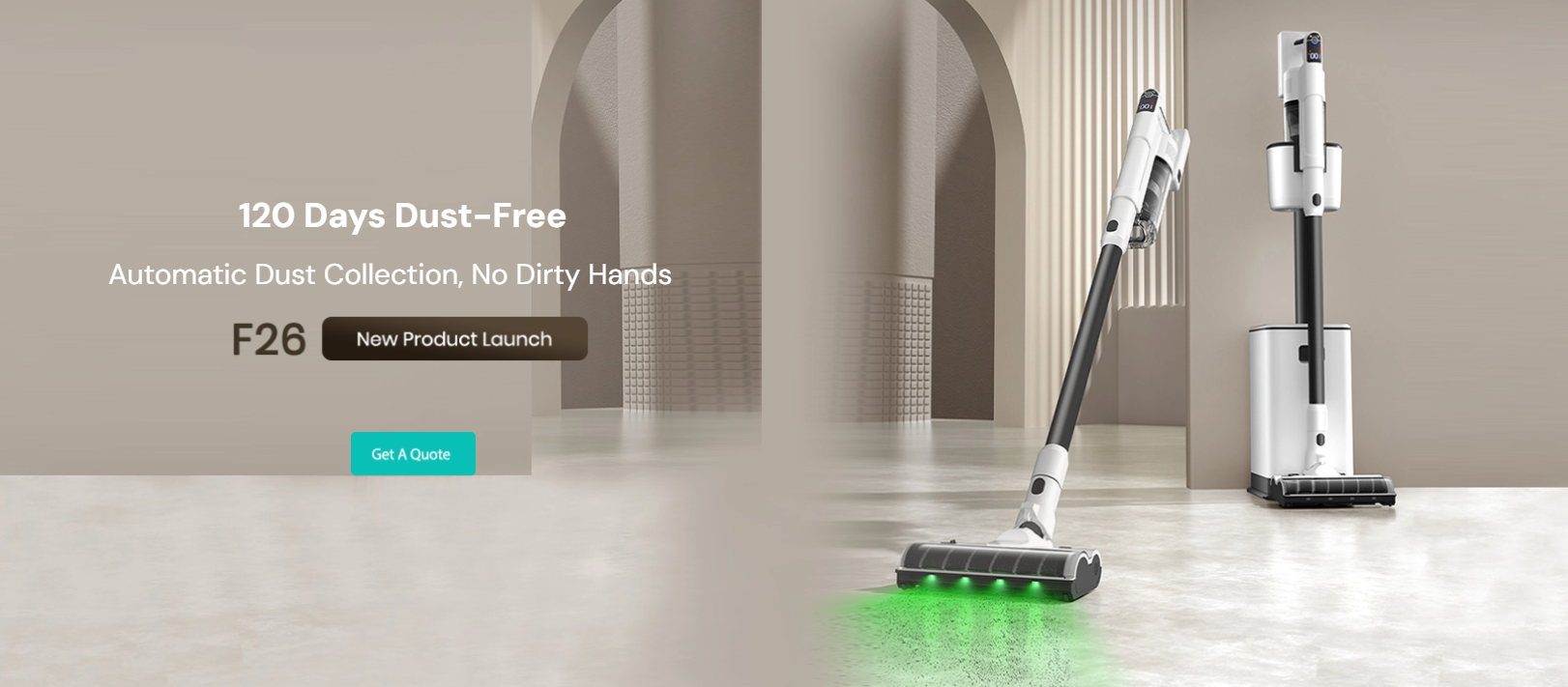 Aspirateur-balai LINCINCO F26 Station