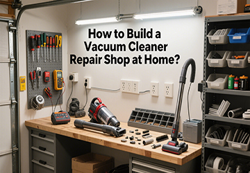 Comment construire un atelier de réparation d'aspirateurs à la maison ?