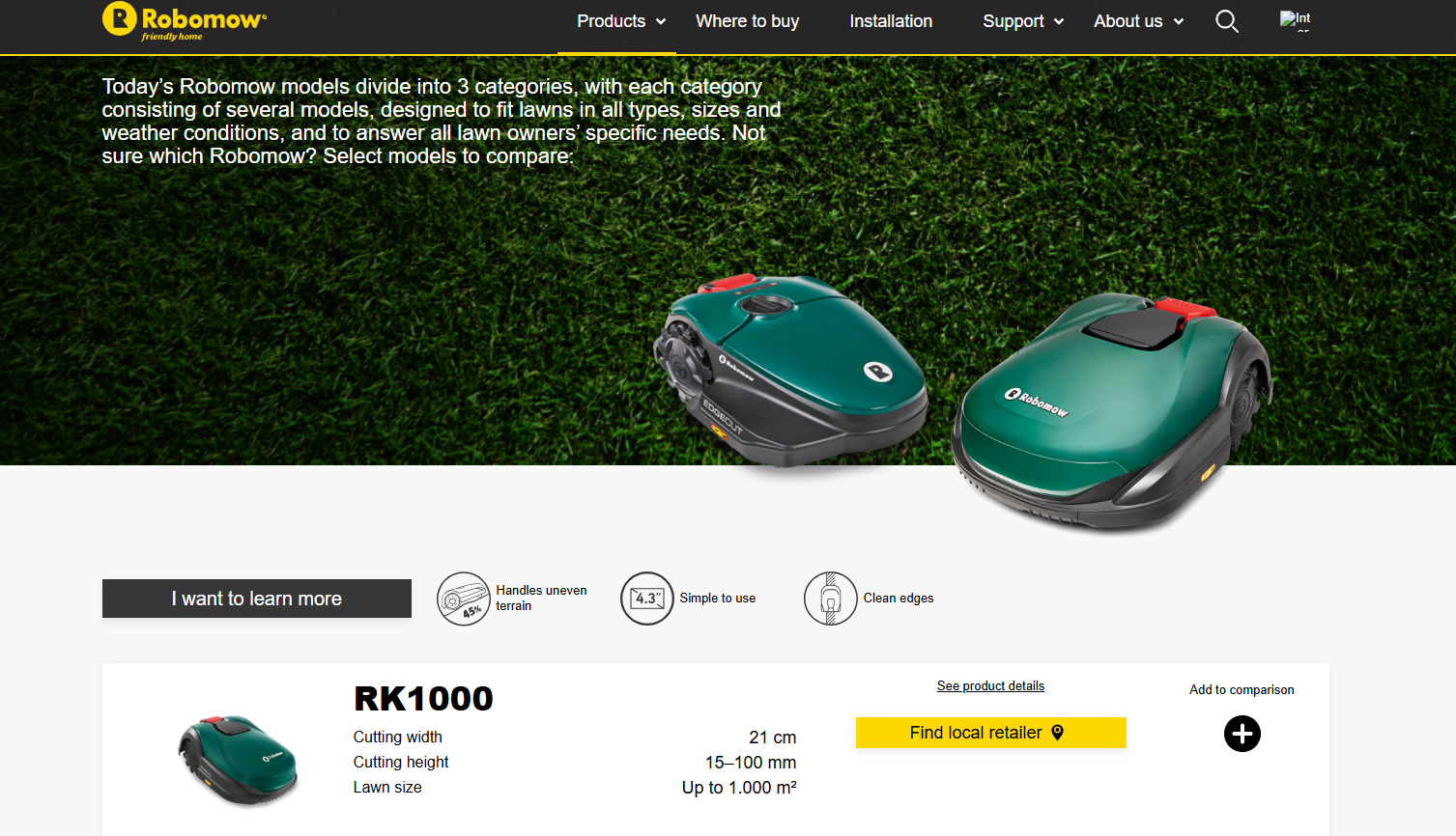 Robomow expert en robots de jardin