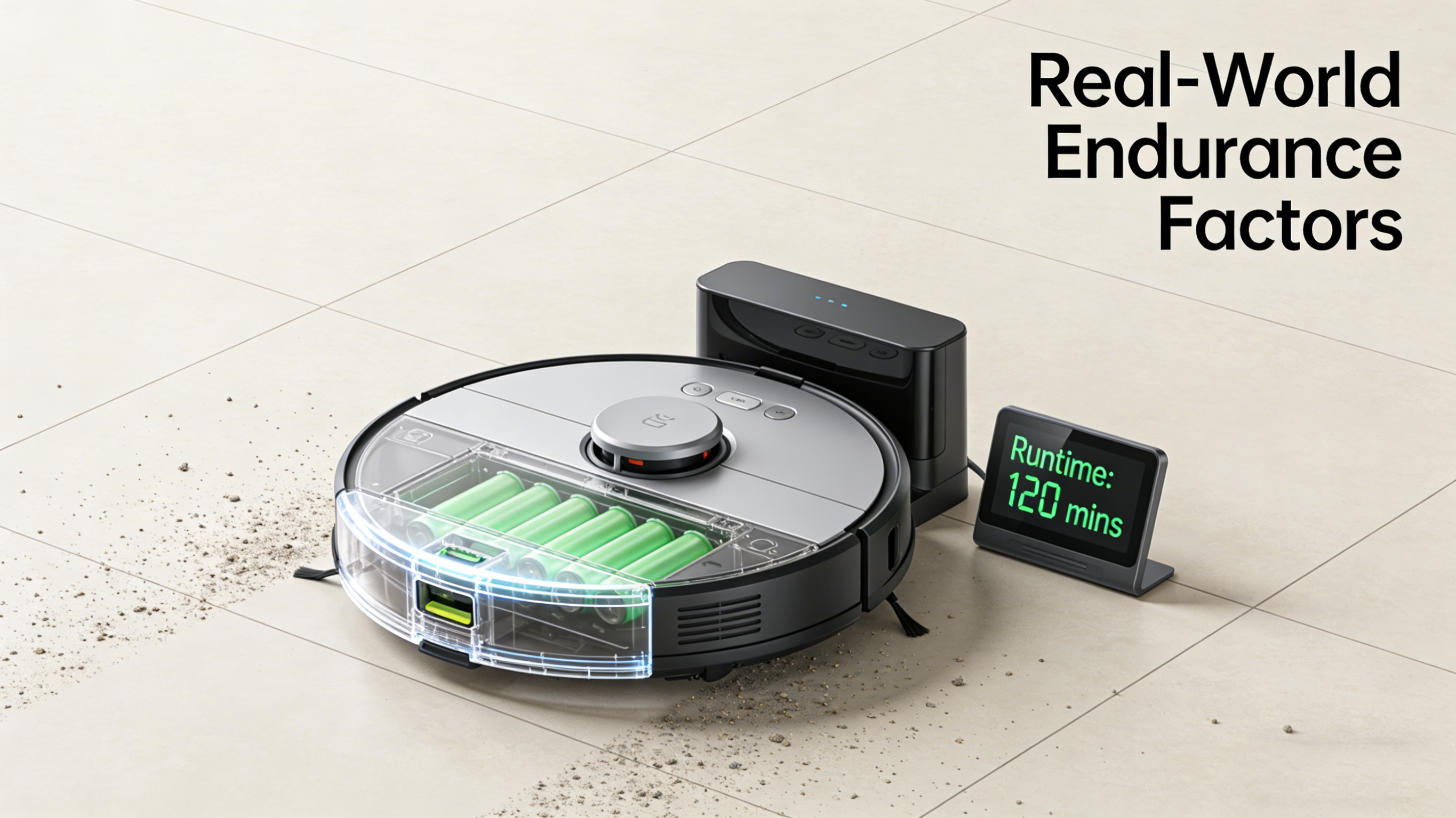 L’importance de la batterie pour les robots aspirateurs