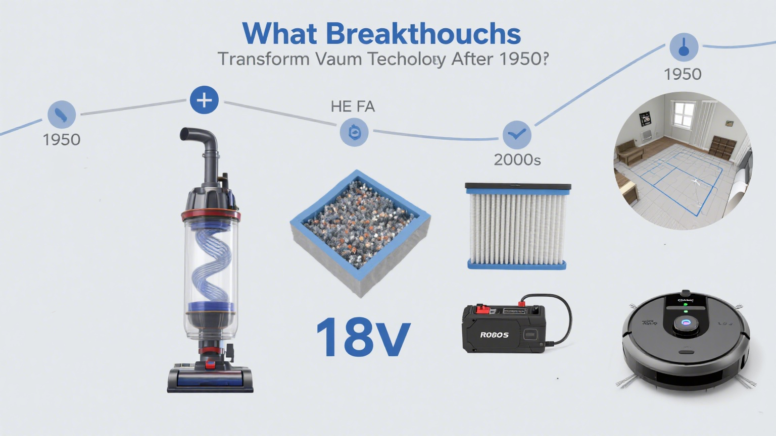 Quelles avanc&eacute;es ont transform&eacute; la technologie du vide apr&egrave;s 1950&nbsp;?