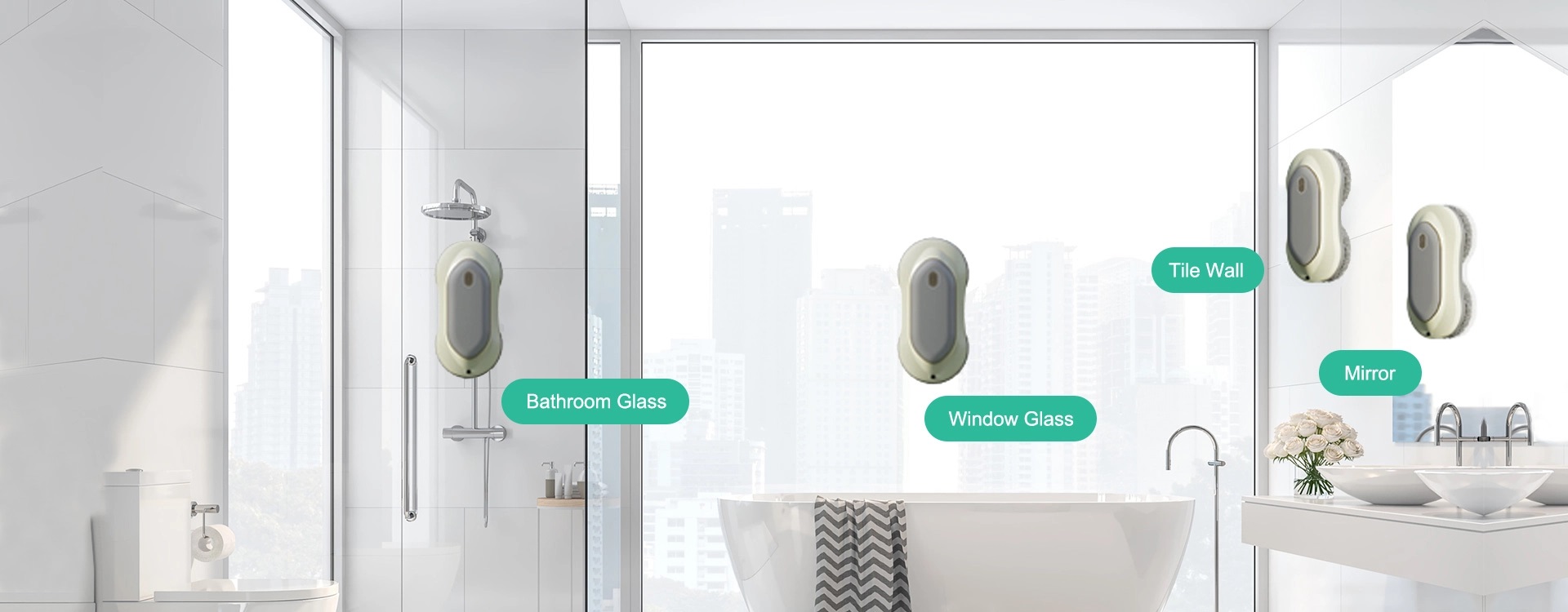 Machines de nettoyage de vitres