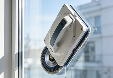 Puis-je utiliser un robot lave-vitres par temps pluvieux ou venteux ?