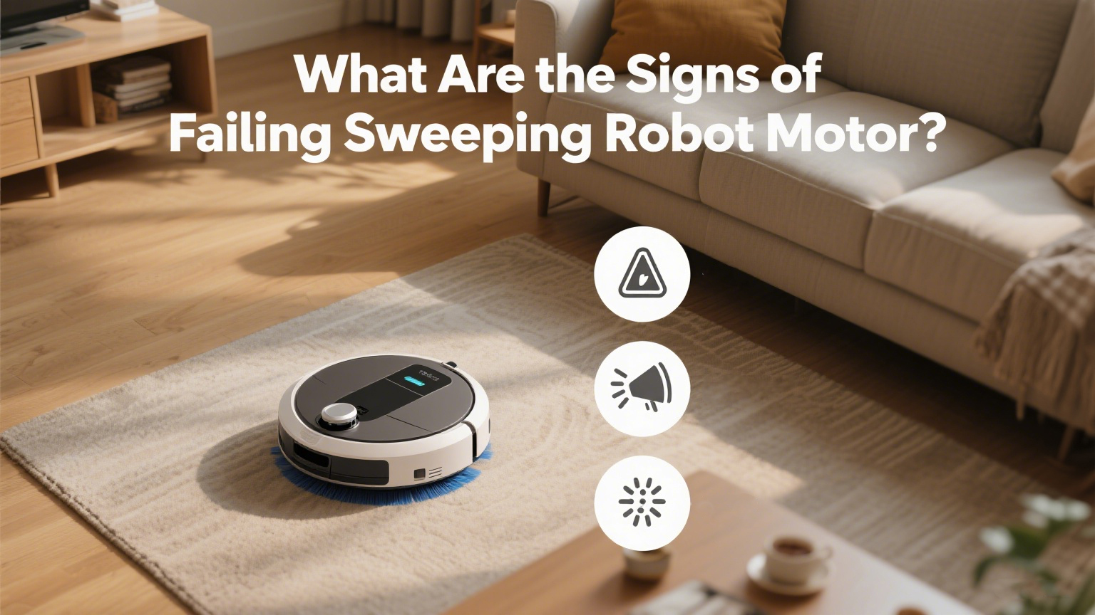 Quels sont les signes d’un moteur de robot de balayage d&eacute;faillant ?