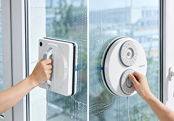 Nettoyant pour vitres rondes VS, Nettoyant pour vitres carrées