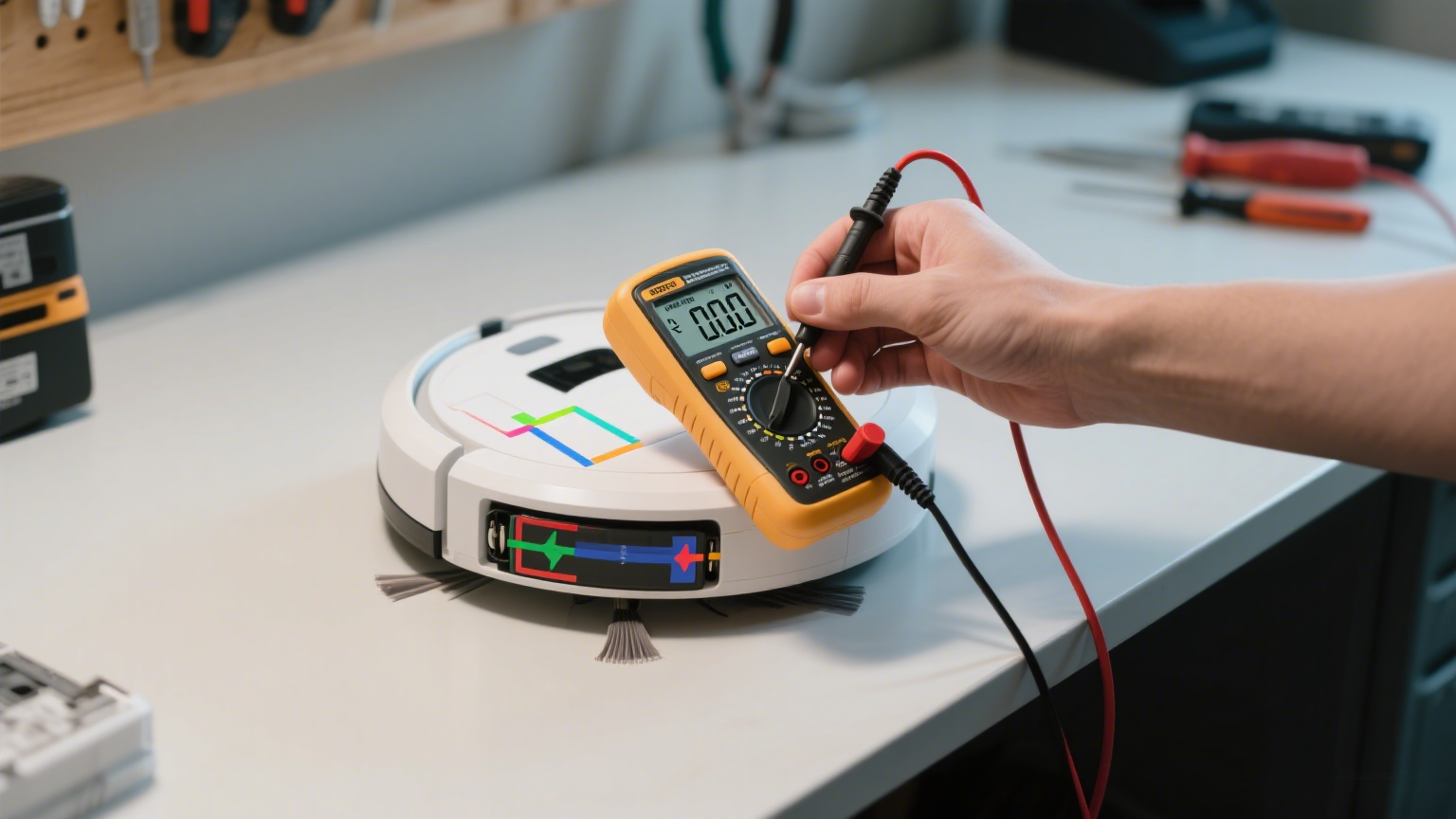 Comment calibrer la batterie d'un robot balayeur&nbsp;?