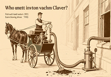 Qui a inventé l'aspirateur？