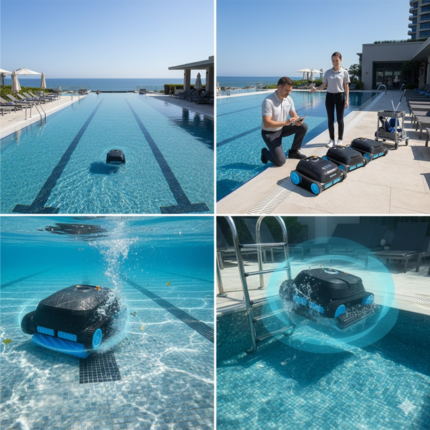 Robot de nettoyage de piscine Lincinco
