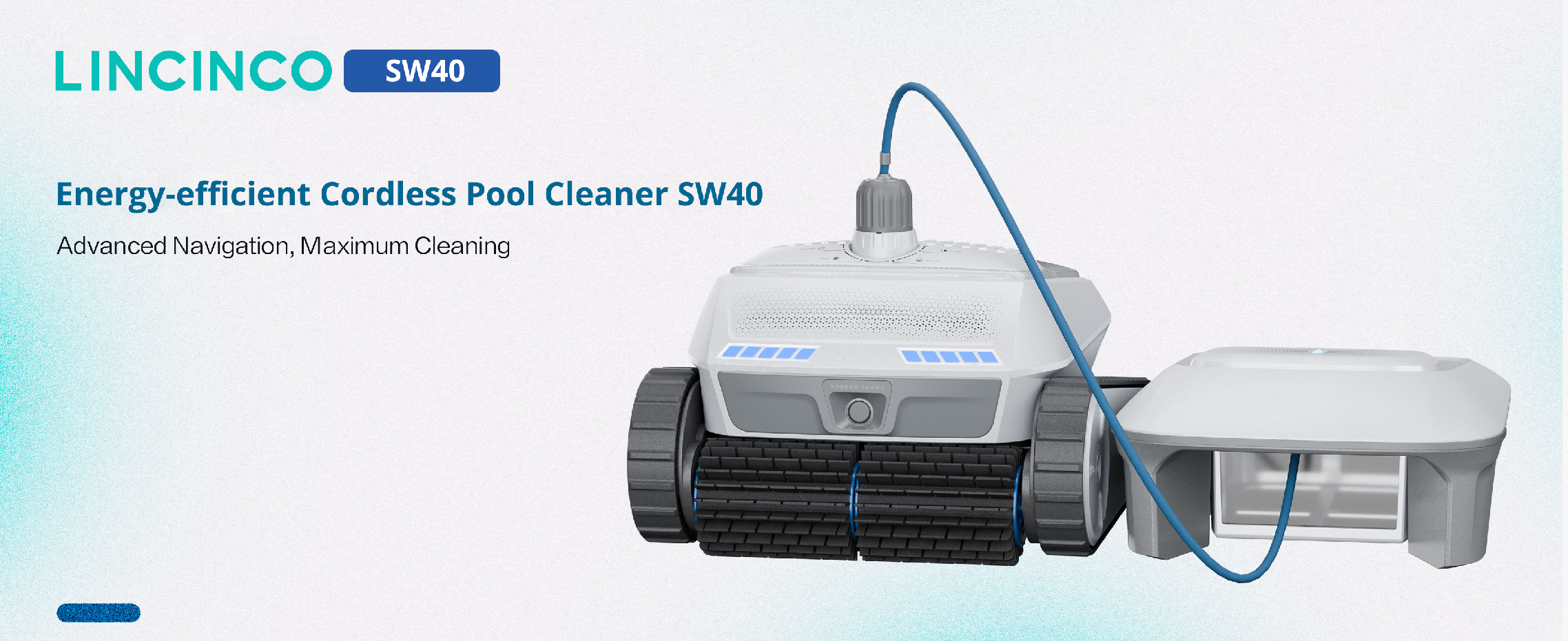 Nettoyeur de piscine sans fil Lincinco SW40