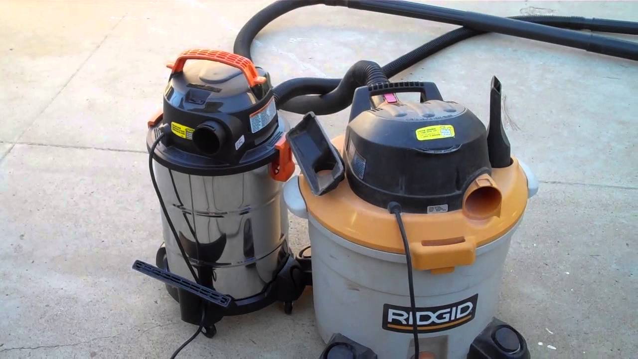 Aspirateur sec/humide Ridgid, 6 gallons, 4,25 HP de pointe
